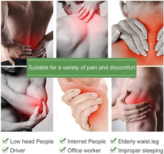 10 PCS Herbal Knee Pain Relief Patches Extra Strength Heat Therapy