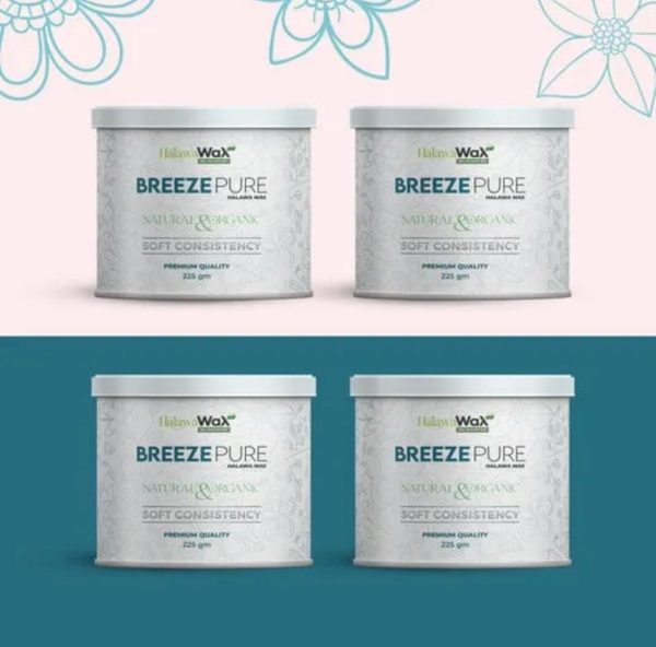 Breeze Pure Organic Halawa Finger Wax 225 Gram