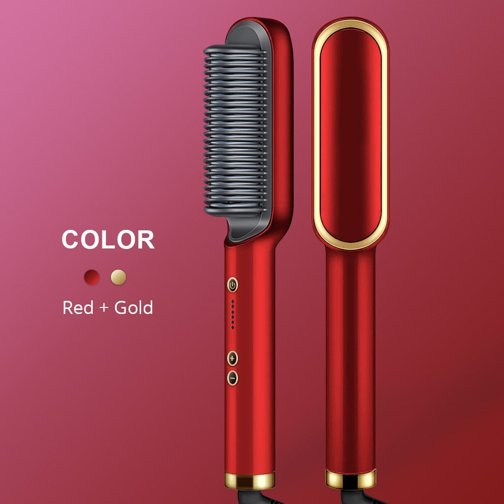 Frizz Free Hair In 39S Auto Off Ceramic Straightening Brush