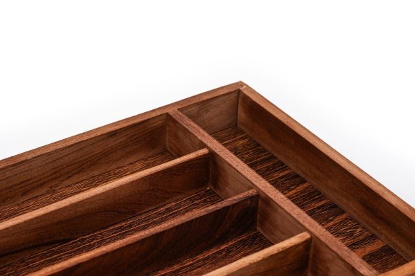 Wood Utensil Holder & Organizer