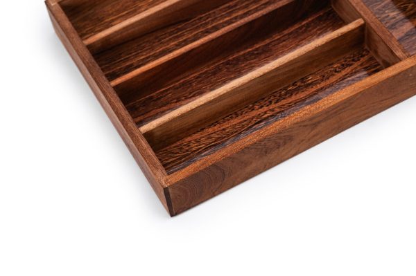 Wood Utensil Holder & Organizer