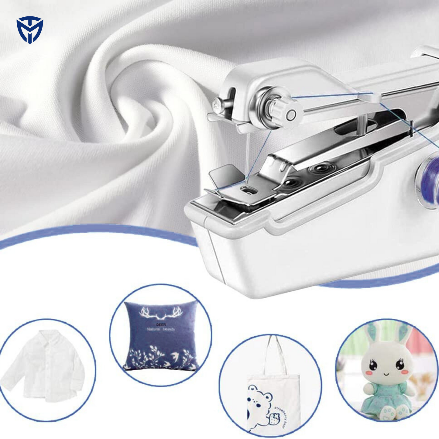 Mini Handheld Sewing Machine + Sewing Kit Free